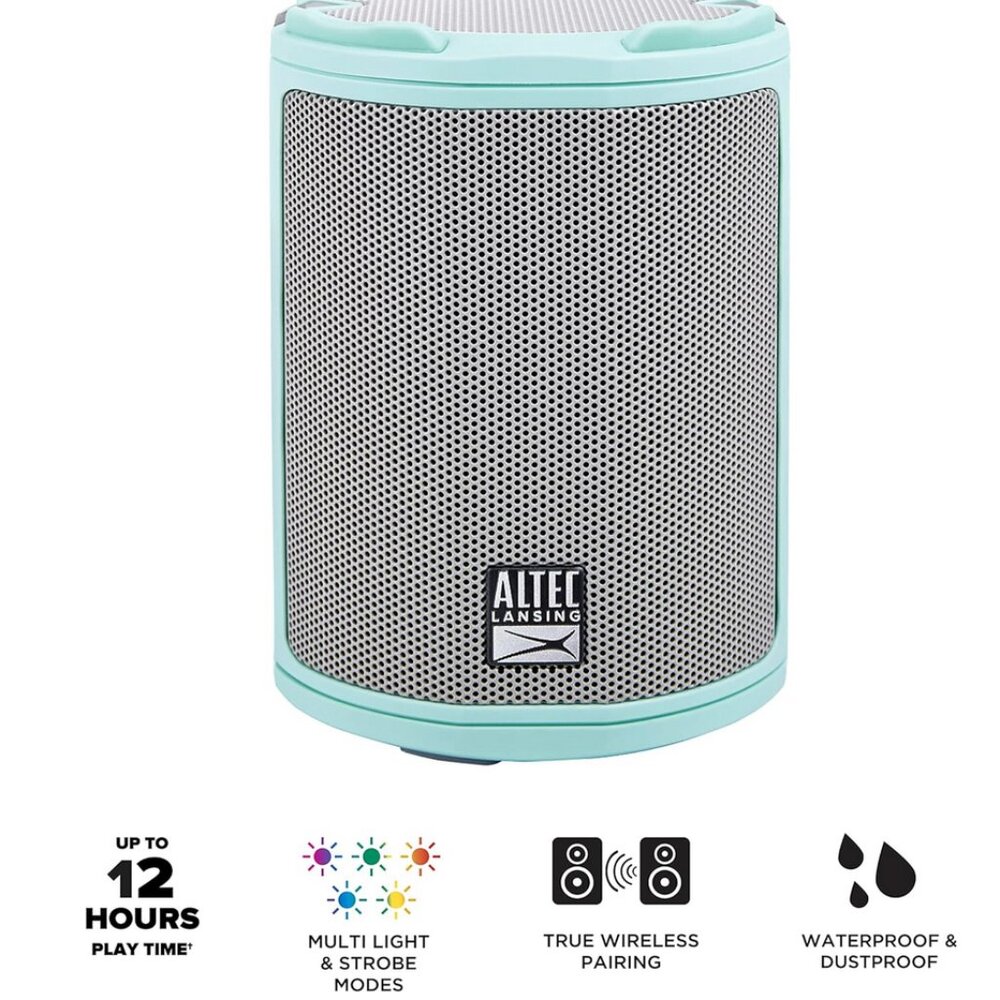 Altec Lansing-HydraMotion Wireless Bluetooth Speaker 360 Degree-Portable IP67